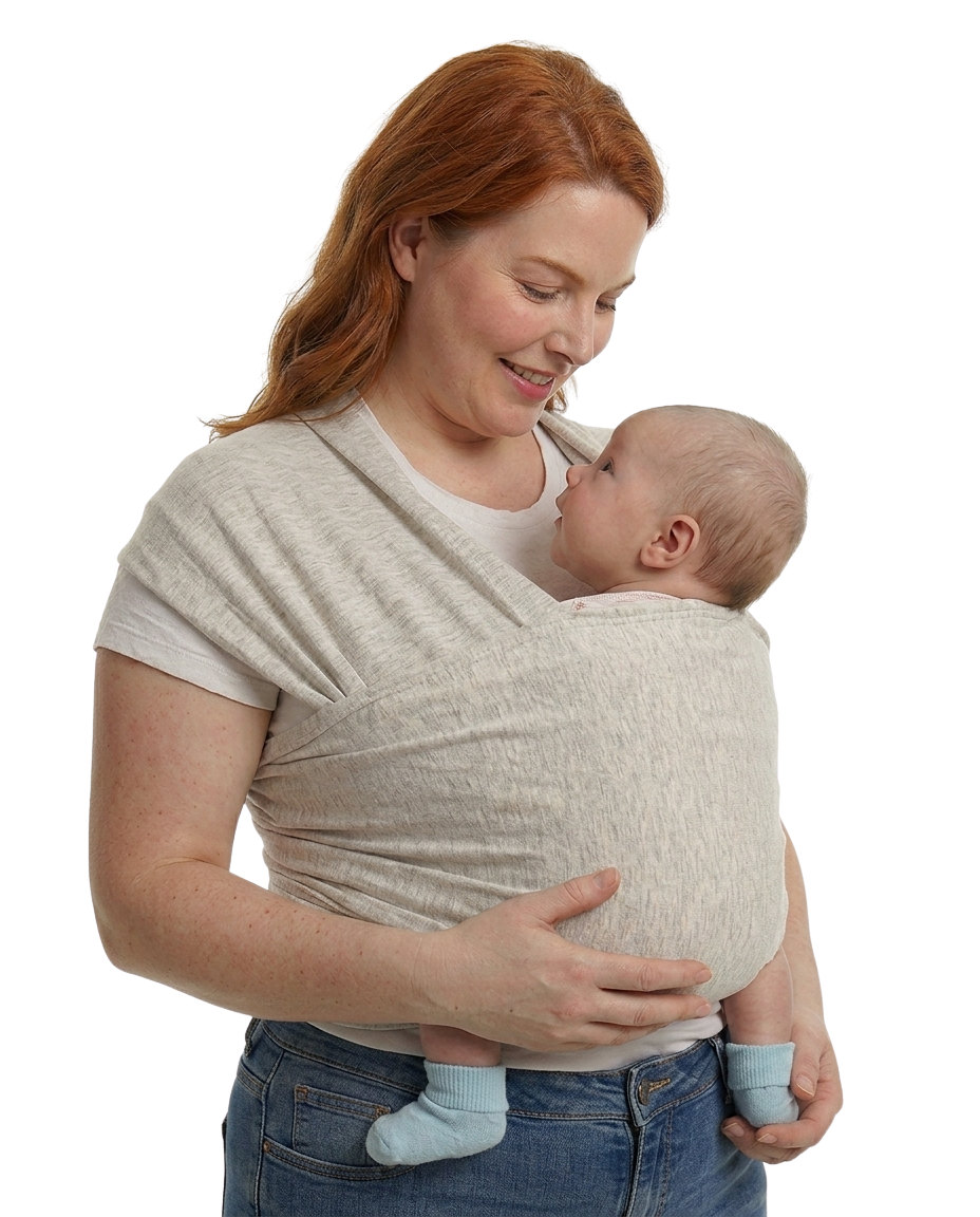 Porte Bébé Ruban - Beige