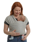 Porte-bébé Ruban - Gris clair