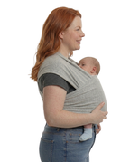 Porte-bébé Ruban - Gris clair