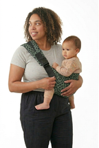 Porte-bébé  Bandoulière - Léopard Vert